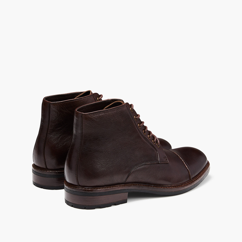 Lanark Brown Ankle Boots