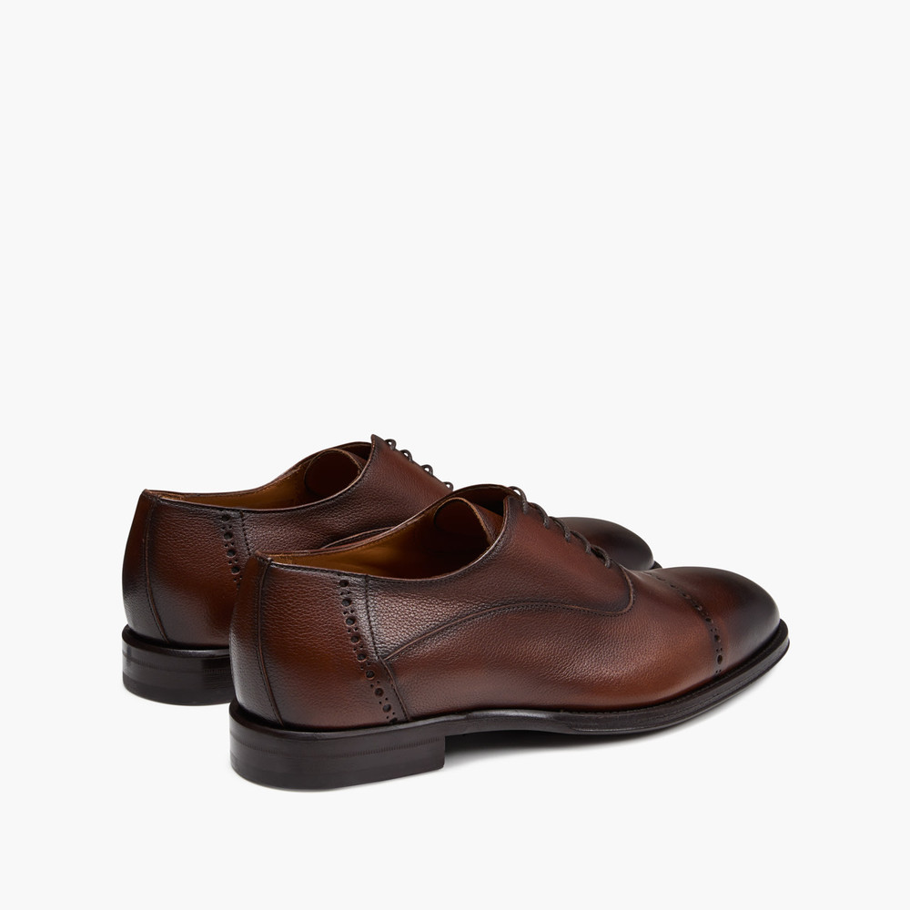 Nixon Brown Oxford Shoes