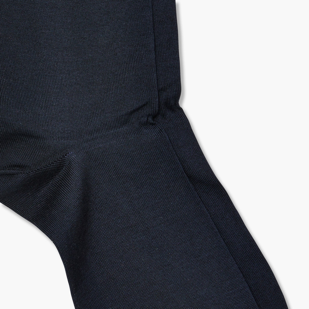 Aquila Navy Plain Sock