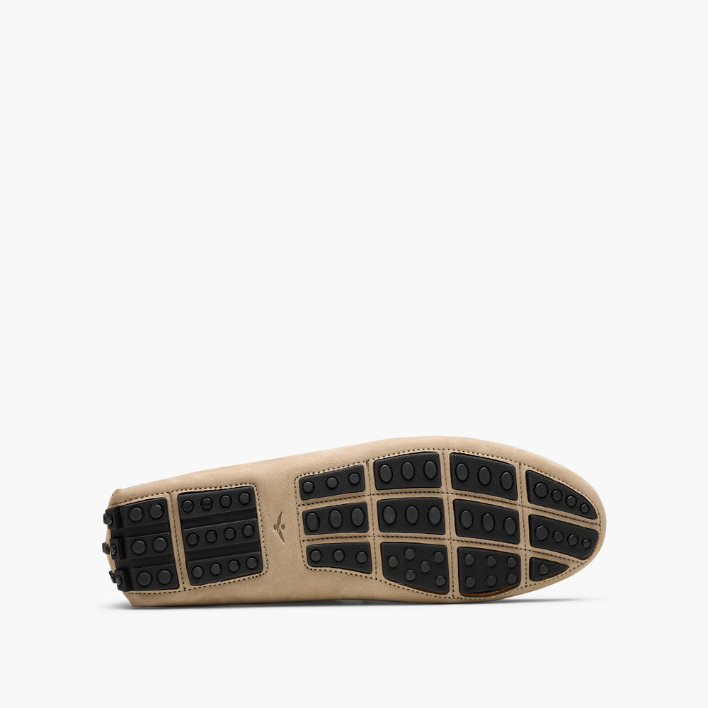 California Taupe Driving Shoes