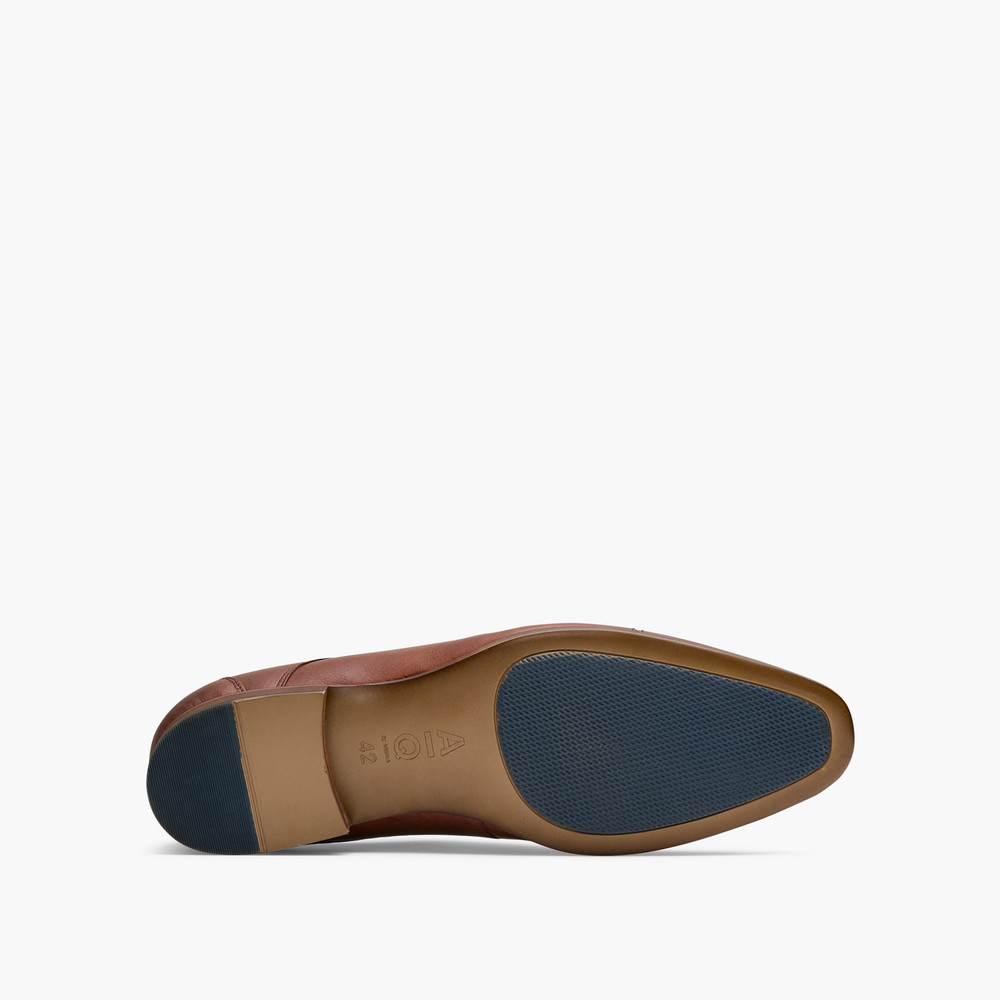 Capri Tan Lace Up Shoes