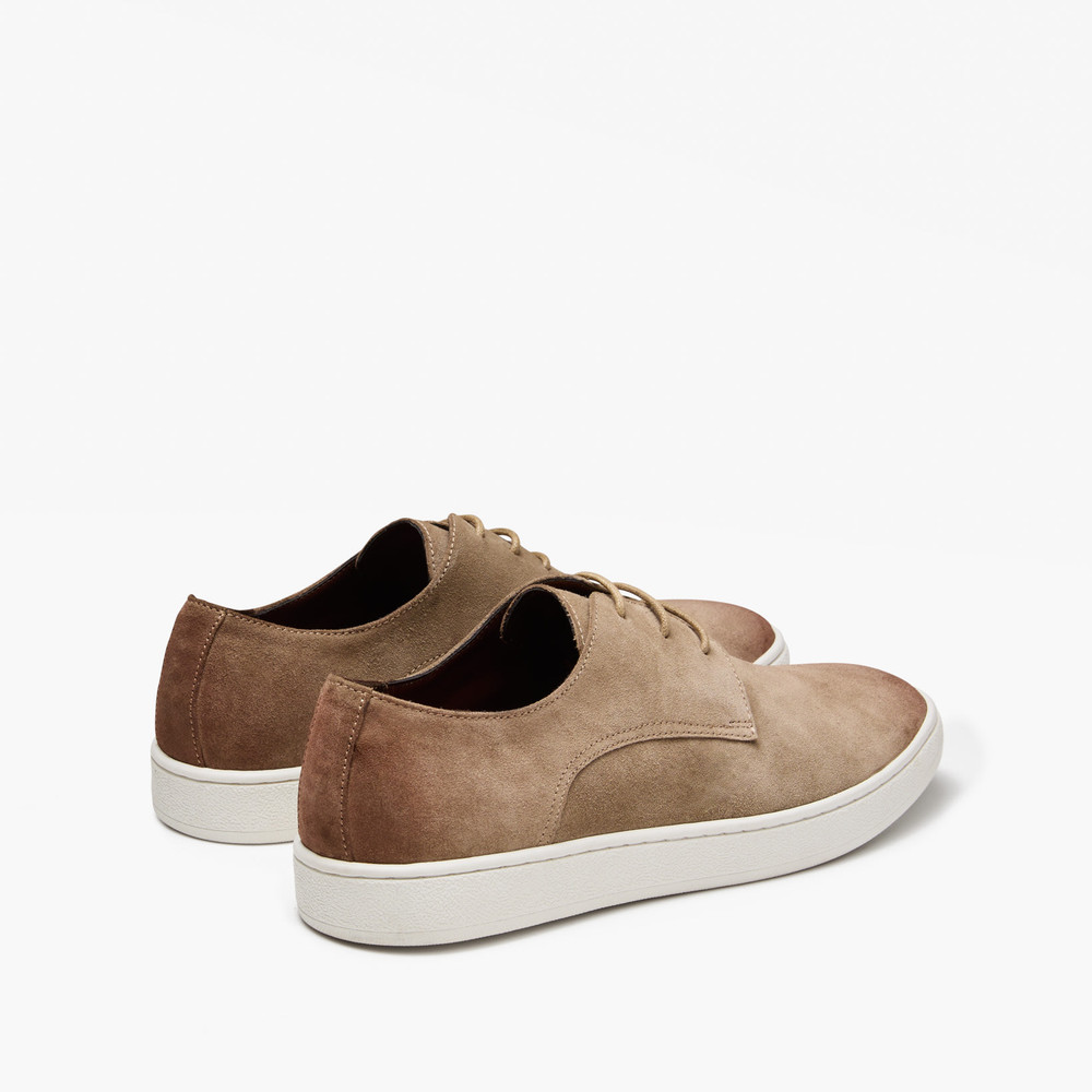 Fred Suede Taupe Sneakers