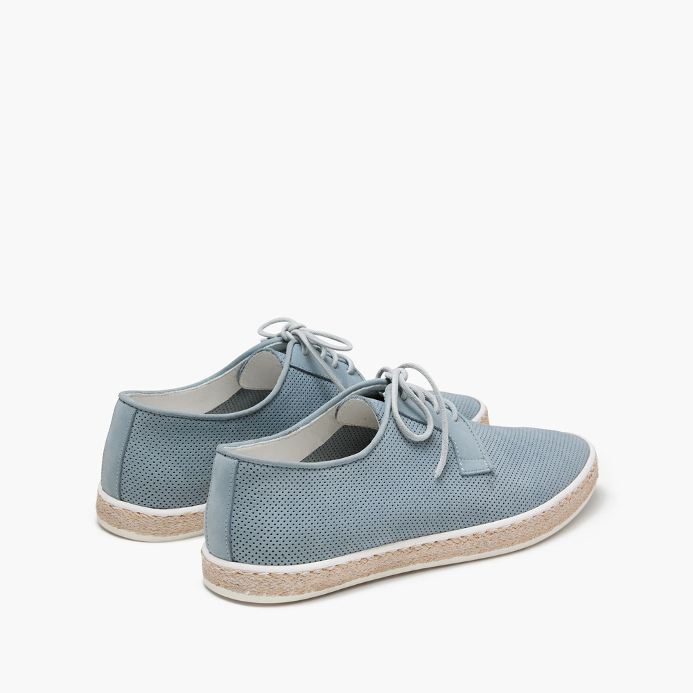Panama Denim Nubuck Espadrilles