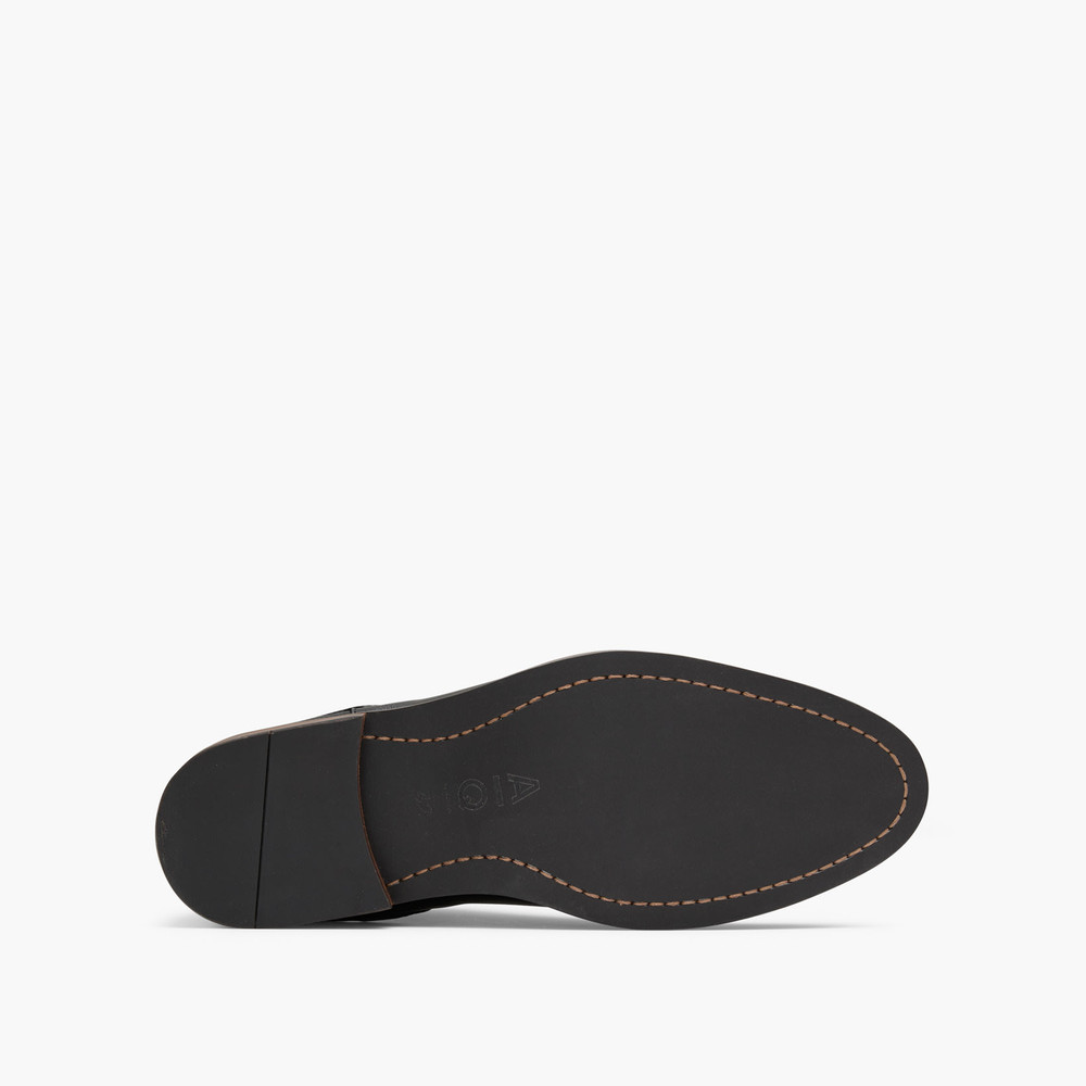 Lucca Black Chelsea Boots