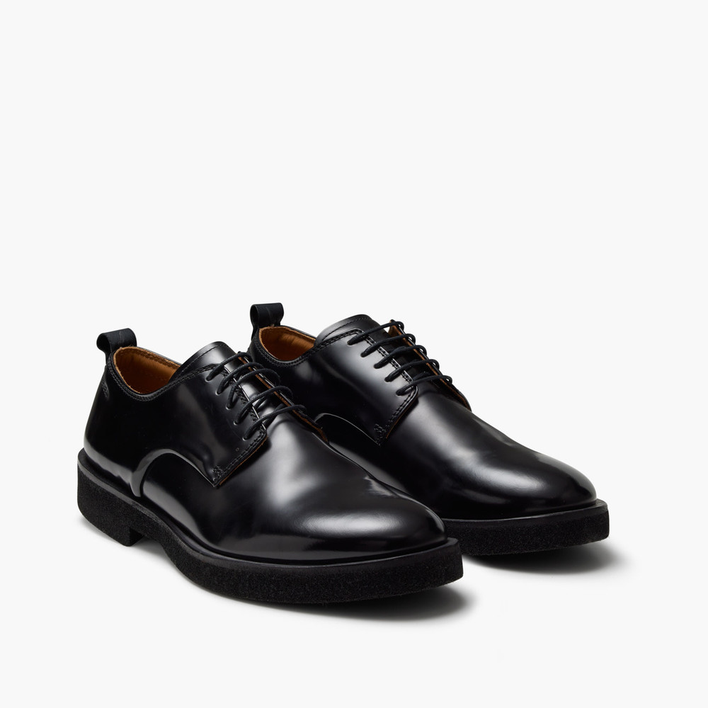 Jenson Black Derby Shoes