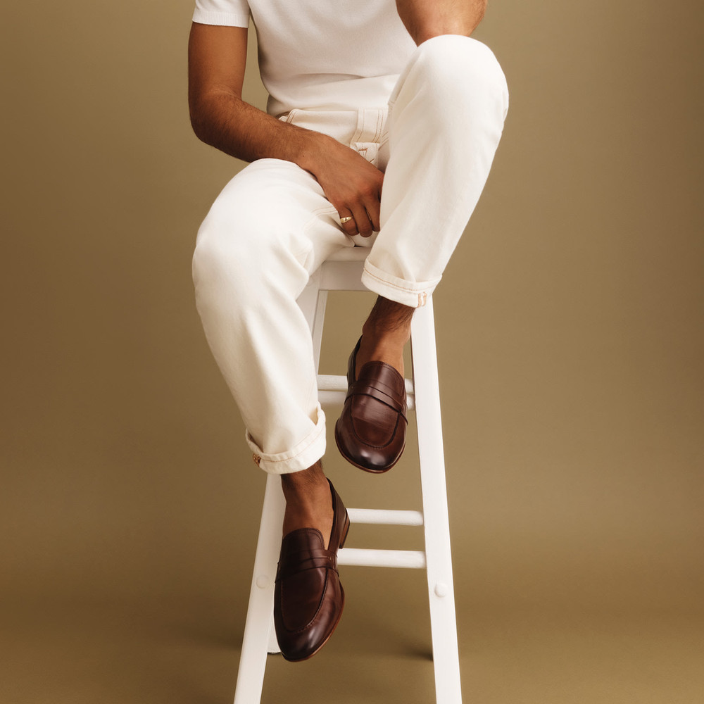 Benito Brandy Penny Loafers