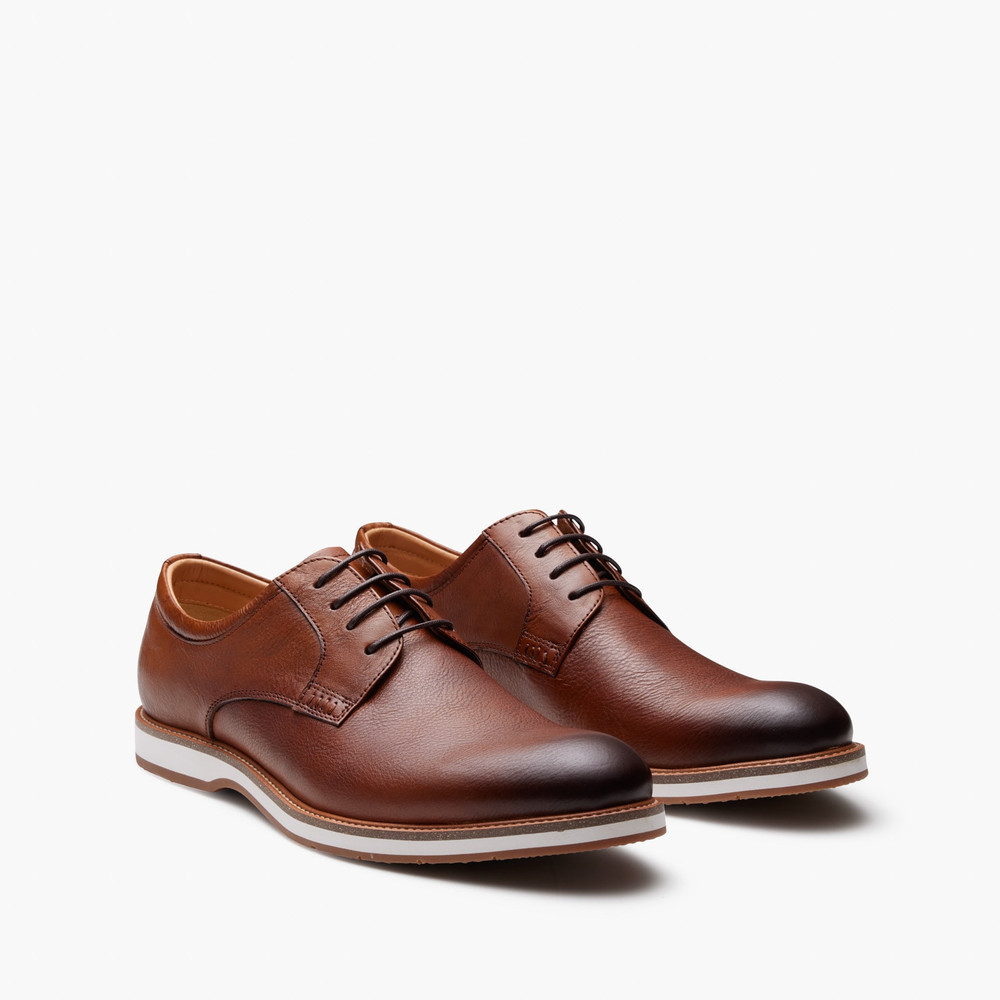 Hardy Brown Derby Shoes