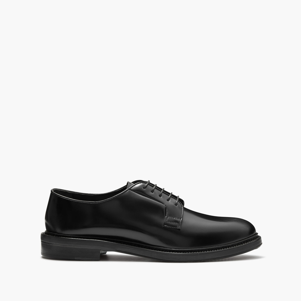 Rooney Black Derby Shoes