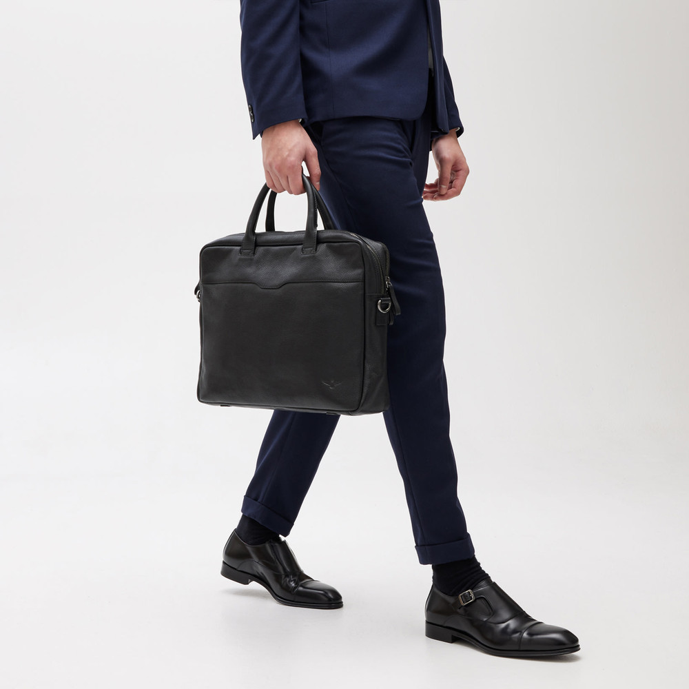 Montoro Black Briefcase