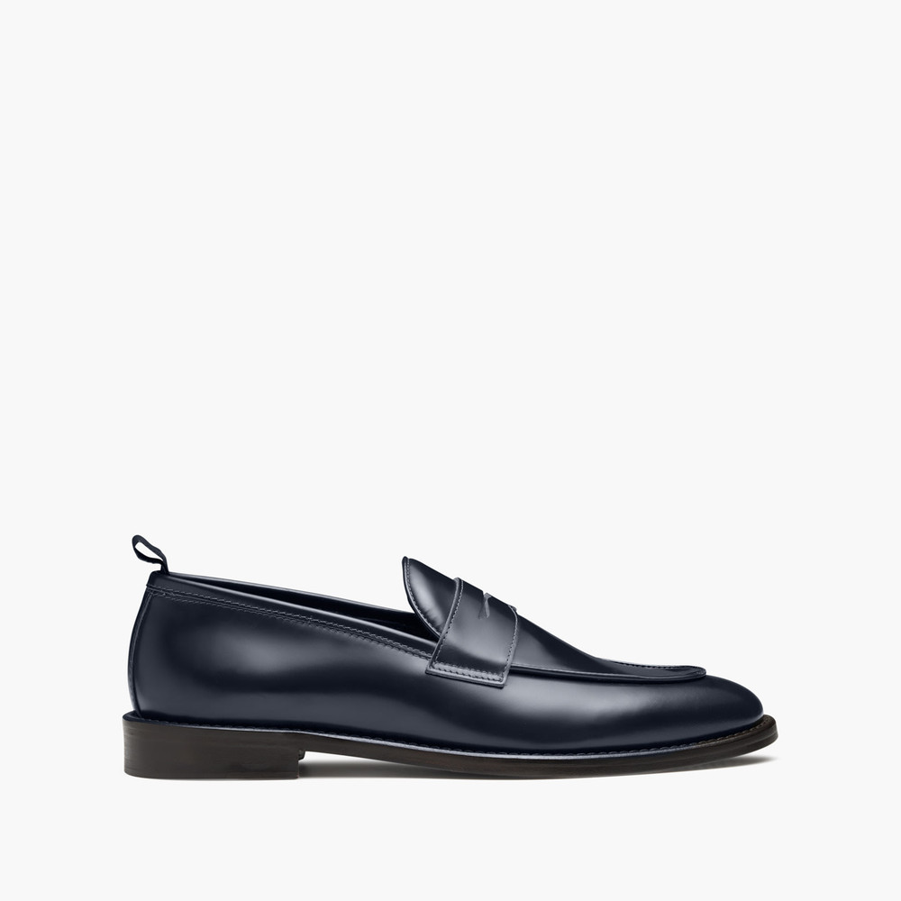 Kennedy Navy Loafers