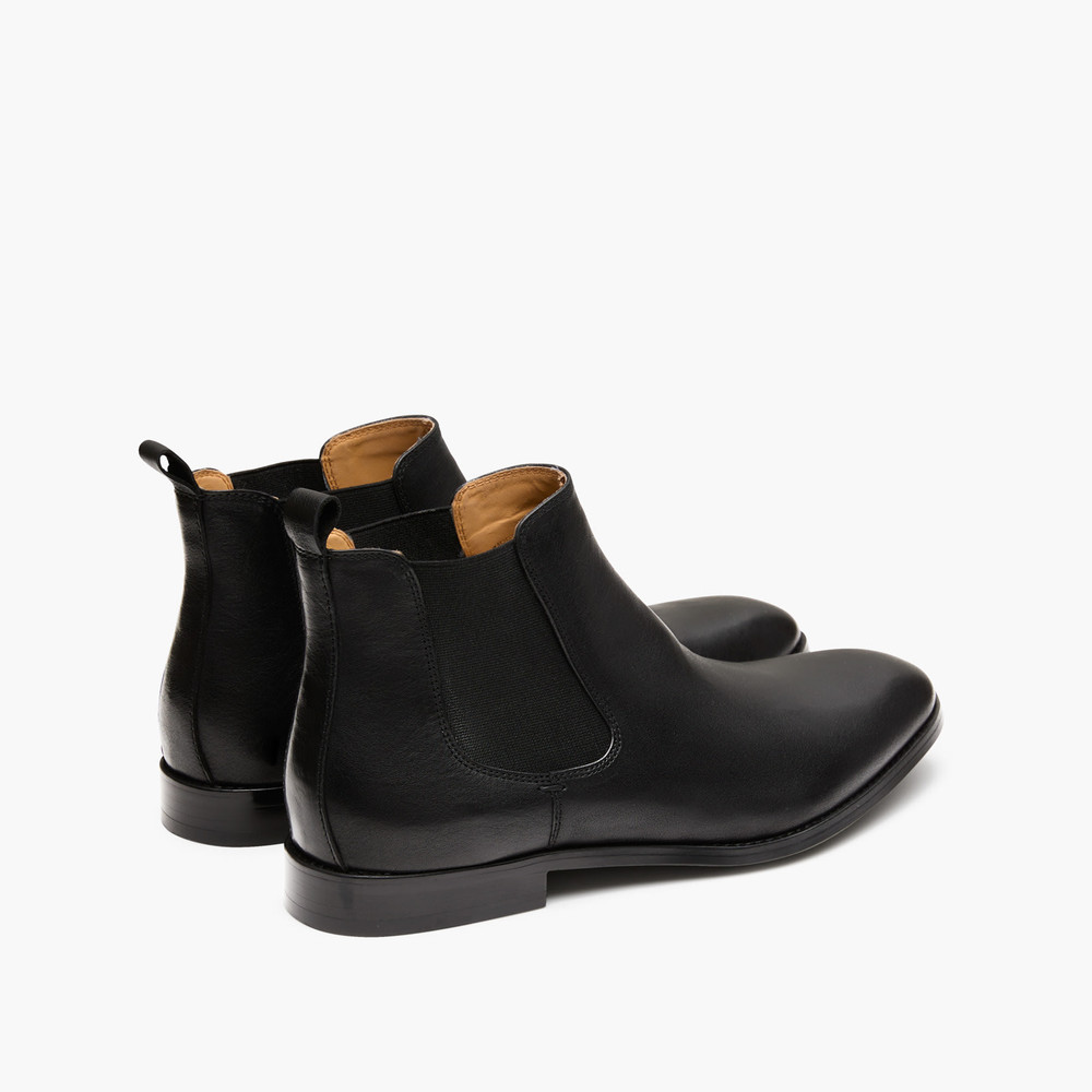 Dexter Black Chelsea Boots