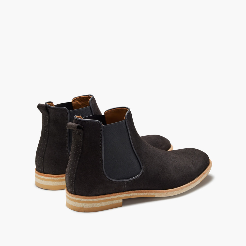 Maynard Charcoal Chelsea Boots