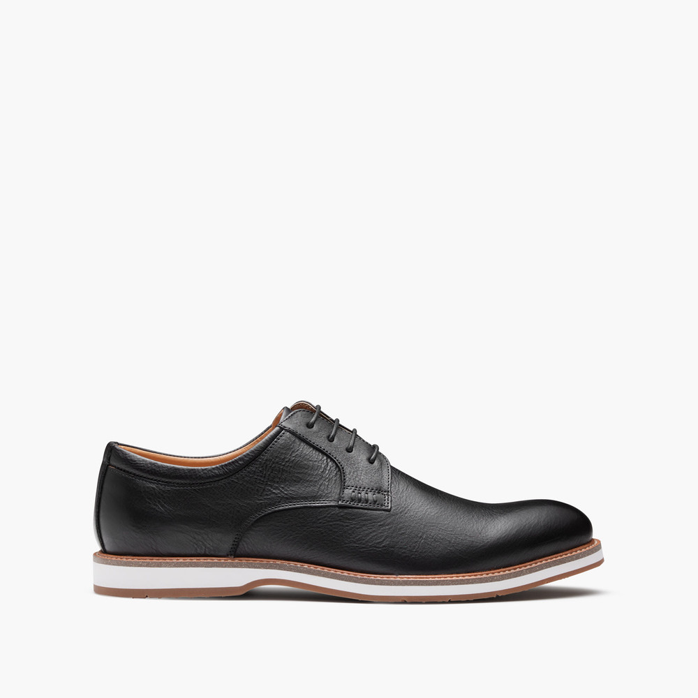 Hardy Black Derby Shoes
