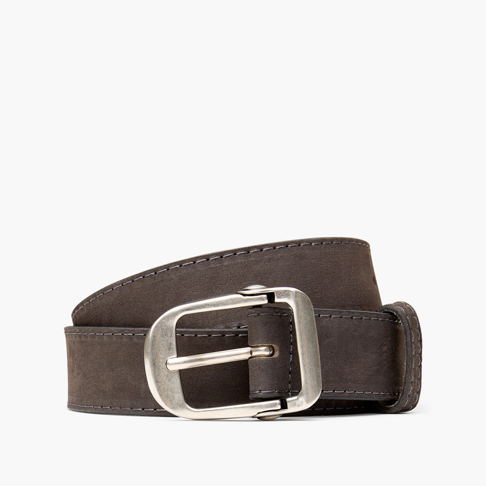Coleman Nubuck Grey Belt