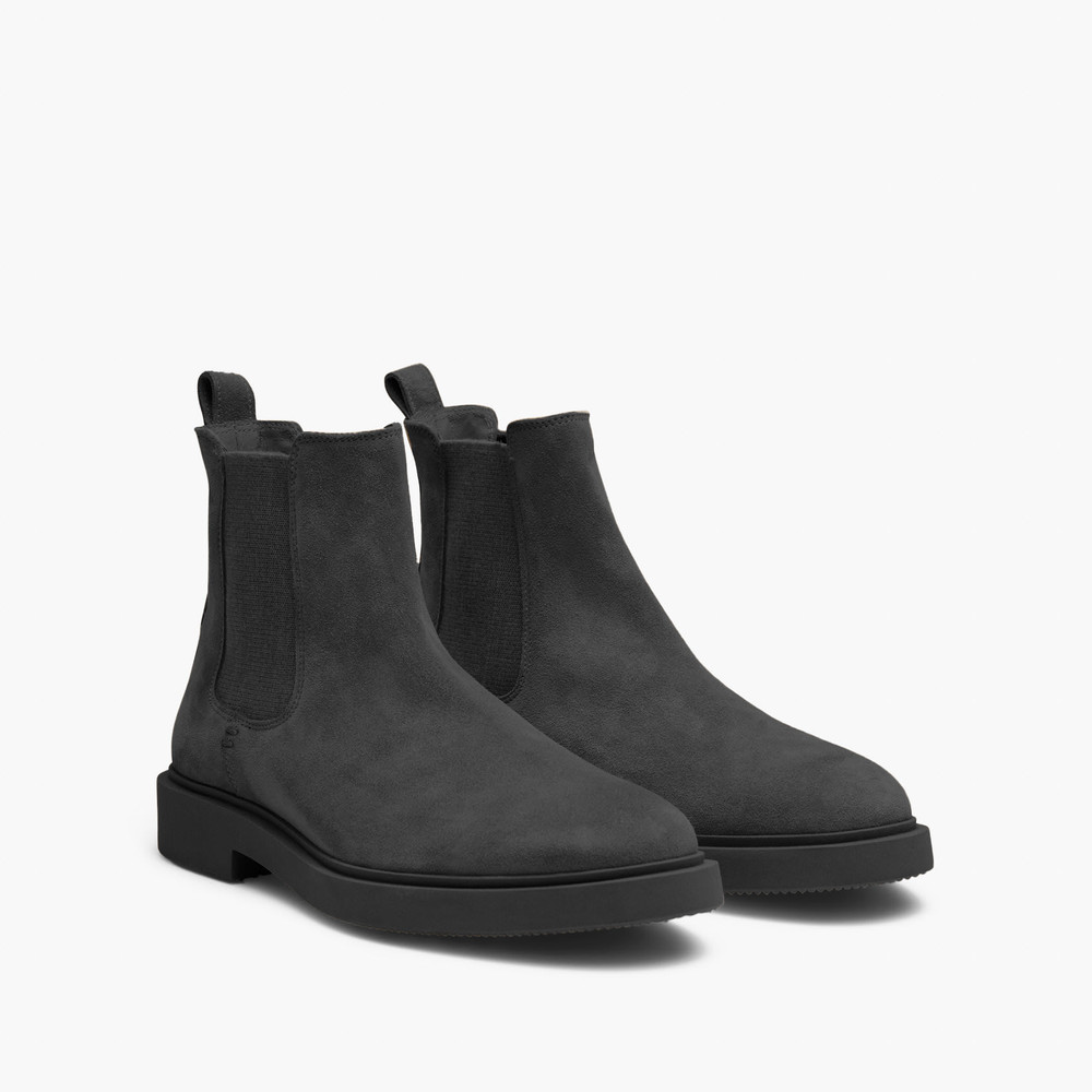 Madison Charcoal Chelsea Boots