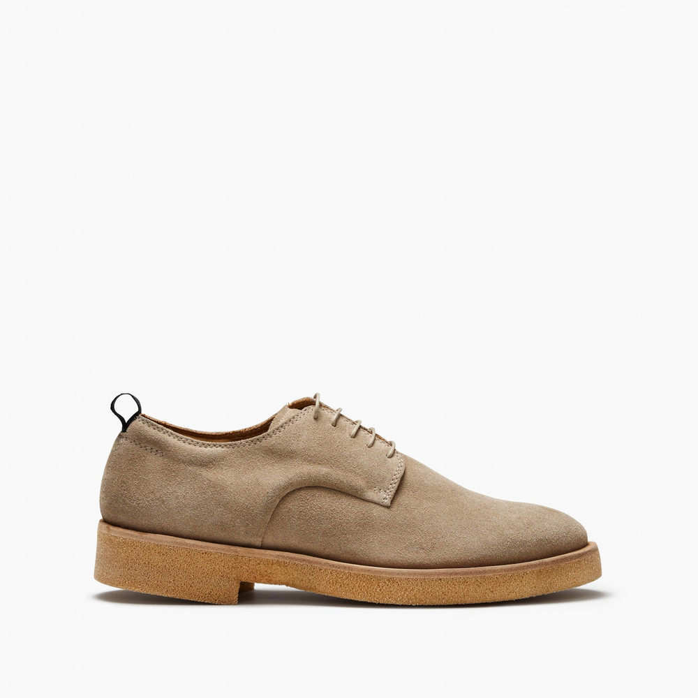 Jenson Khaki Derby Shoes