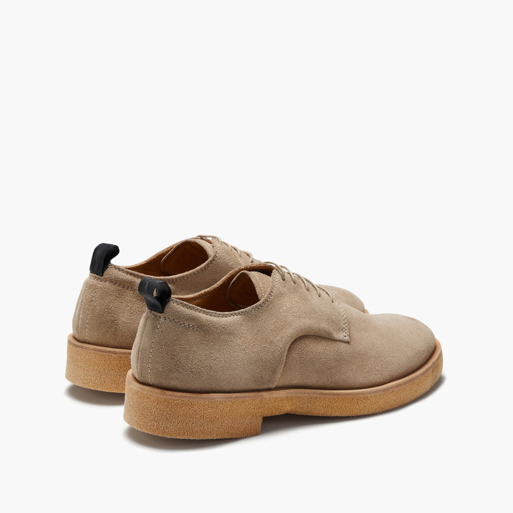 Jenson Khaki Derby Shoes