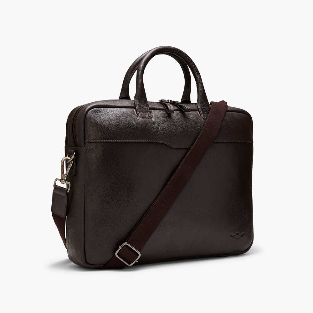 Montoro Brown Briefcase
