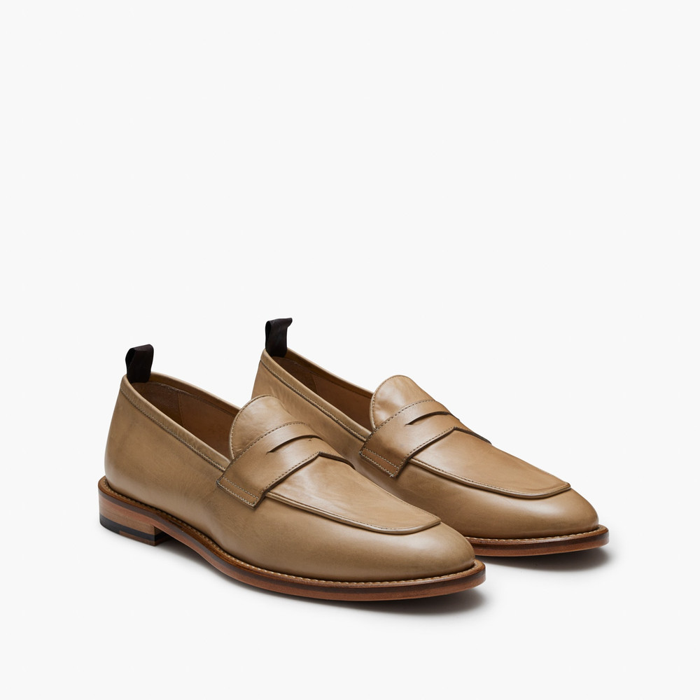 Kemp Taupe Loafers