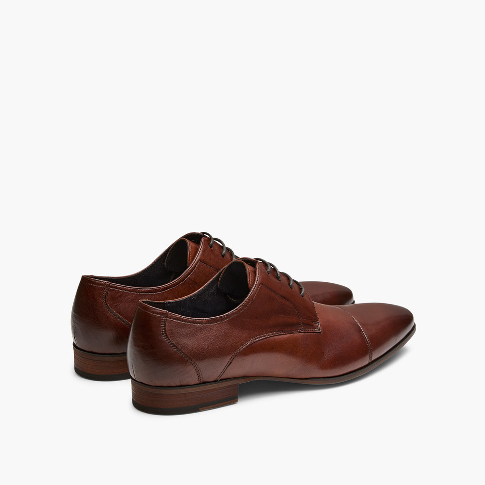 Capri Tan Lace Up Shoes