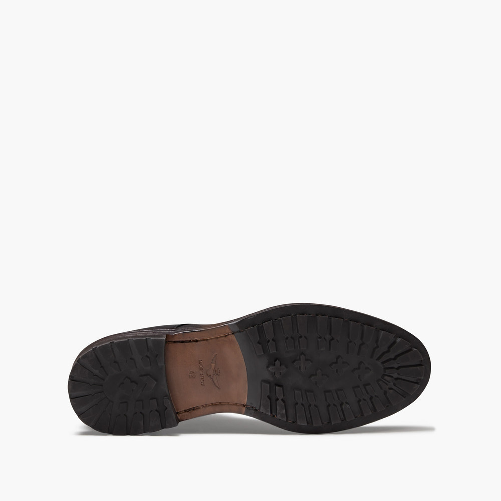 Ingram Black Military Boots