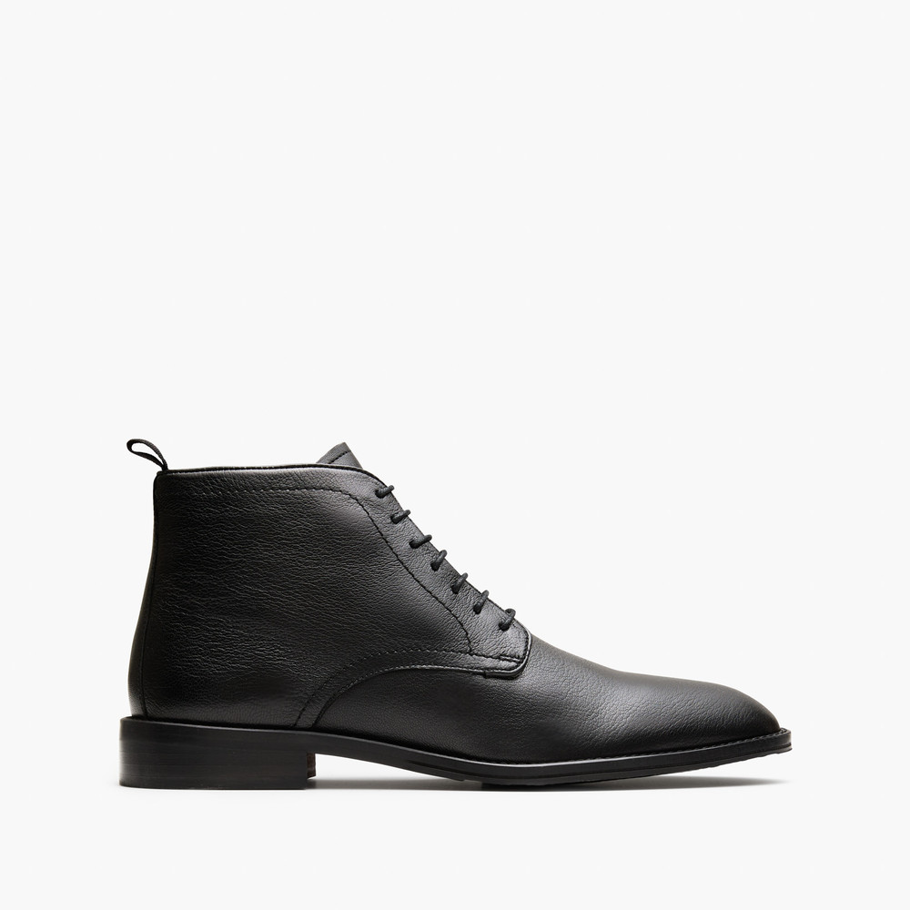 Utah Black Ankle Boots