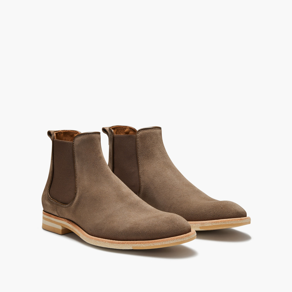 Maynard Taupe Chelsea Boots