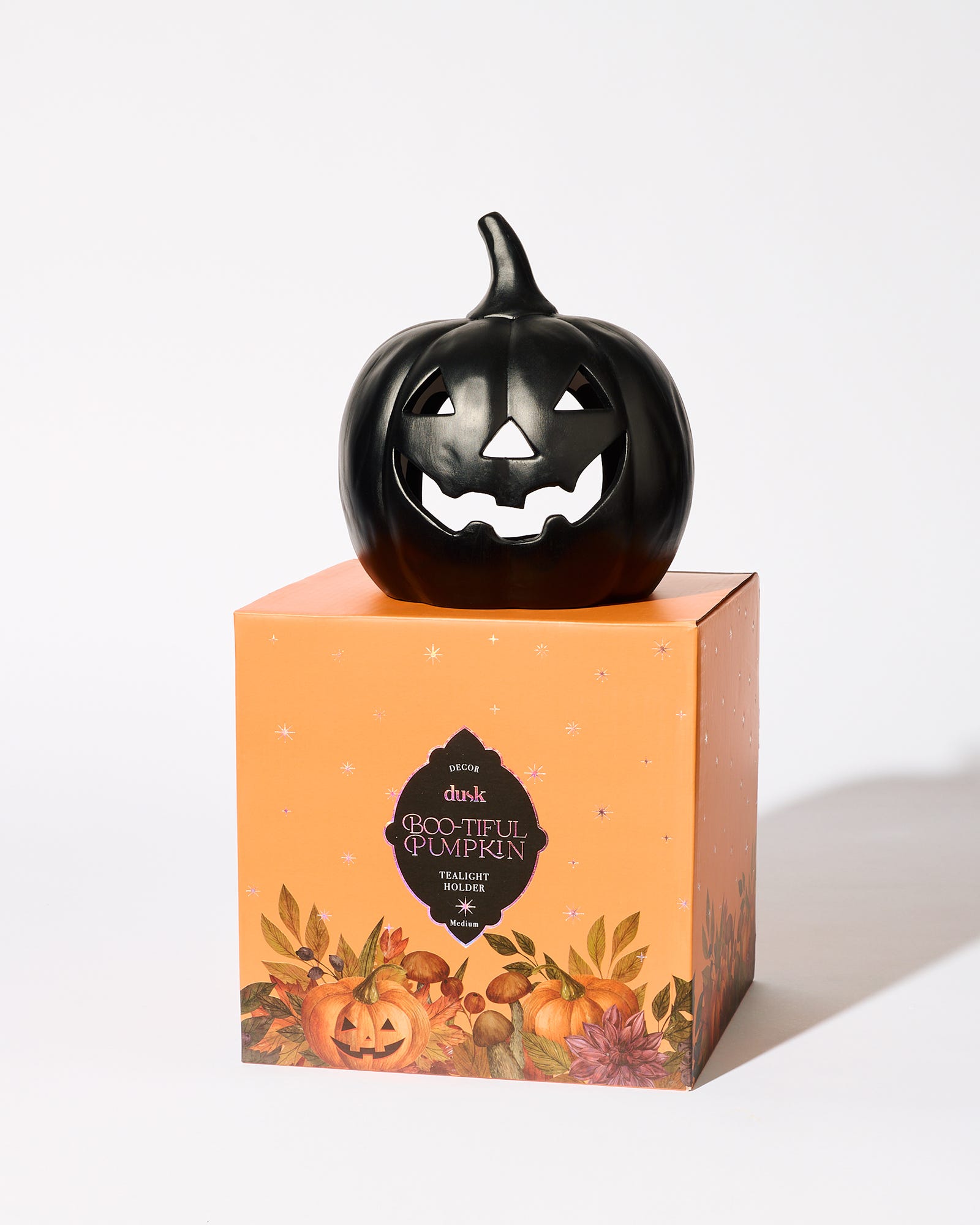 Boo-tiful Pumpkin Medium Tealight Holder