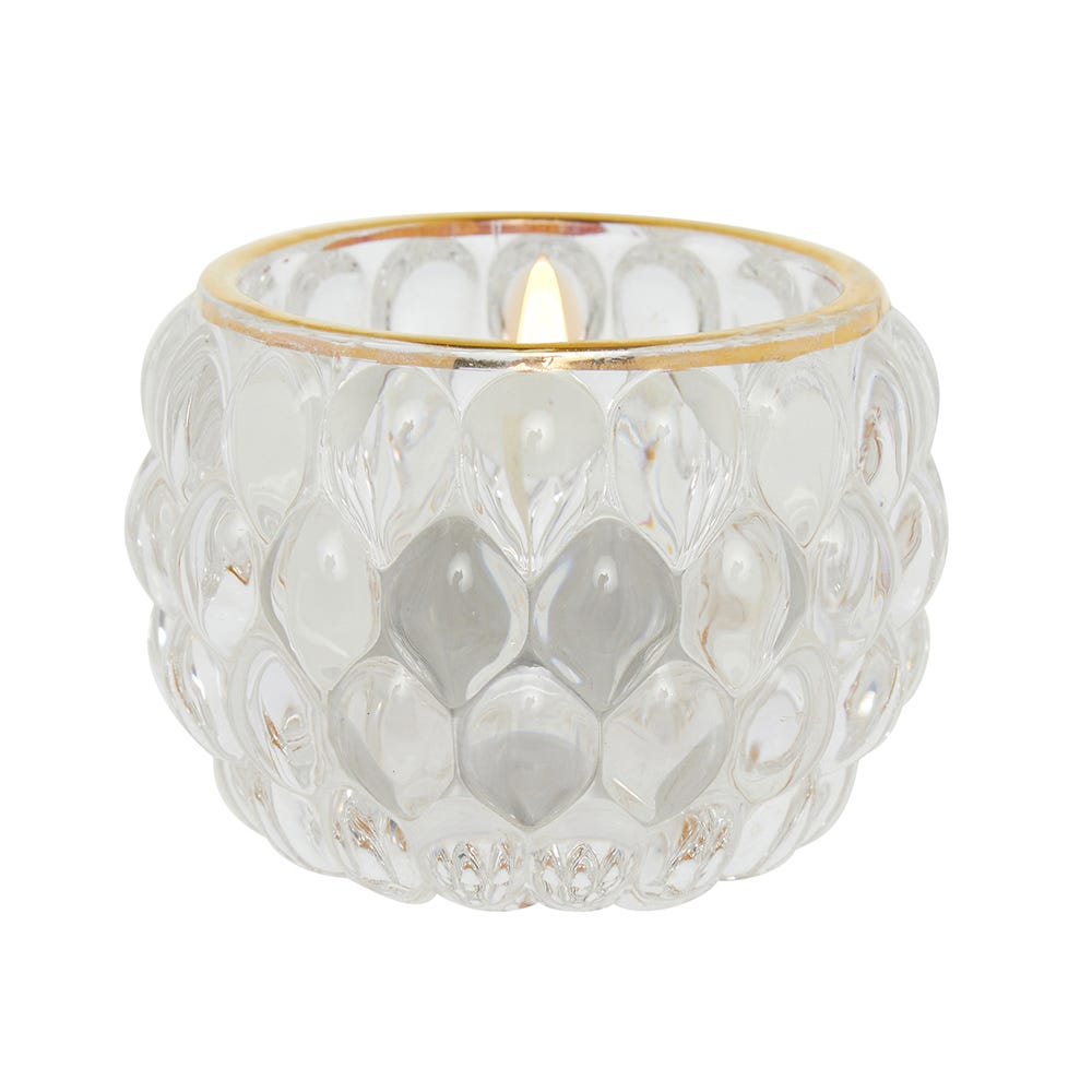 Elianna Glass Tealight Holder