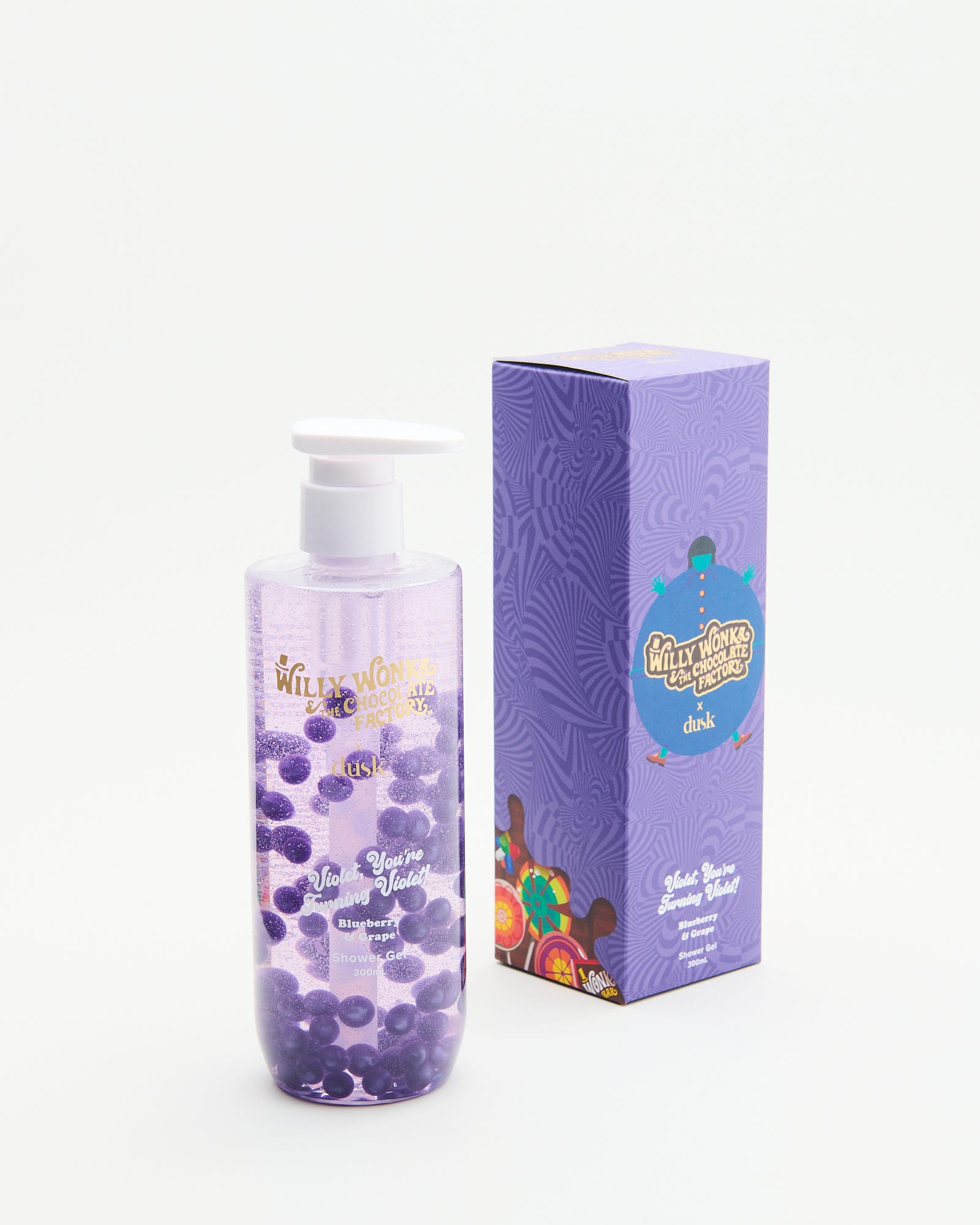 Violet, You're Turning Violet! Fizzy Lifting Pops Shower Gel 300mL