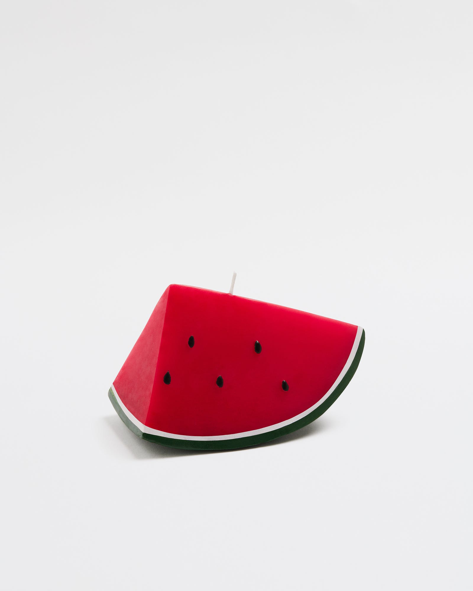 Large Watermelon Unscented Candle