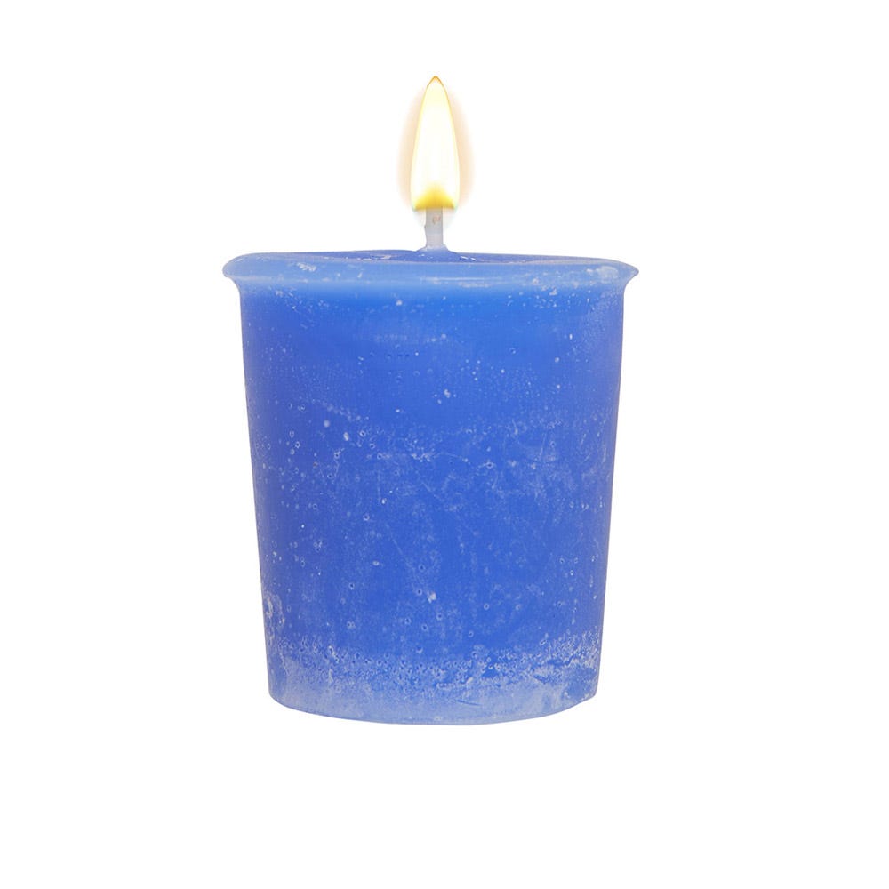 Violet & Golden Orchid Maldives Scented Votive Candle