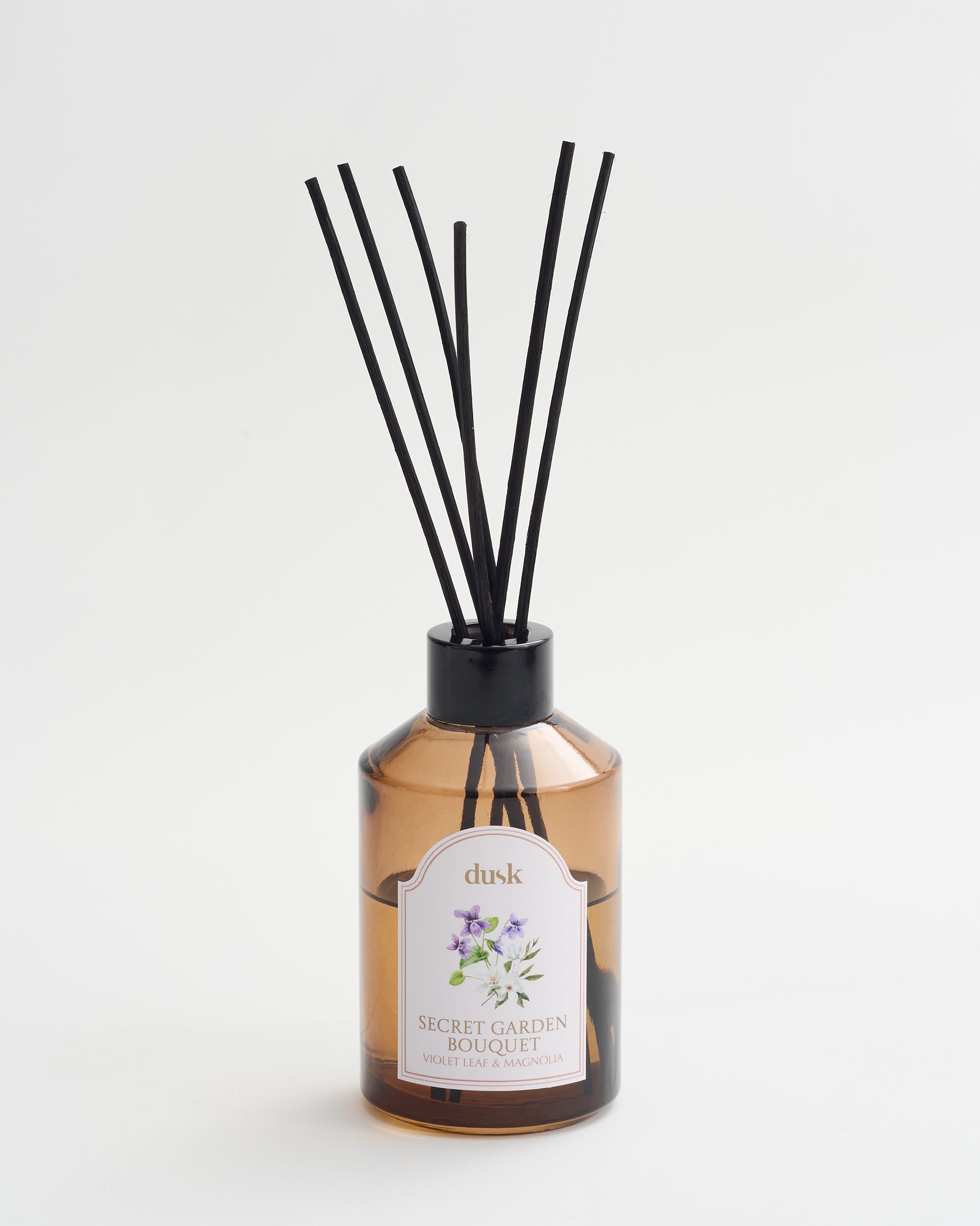 Secret Garden Bouquet Amber Glass Reed Diffuser 200mL