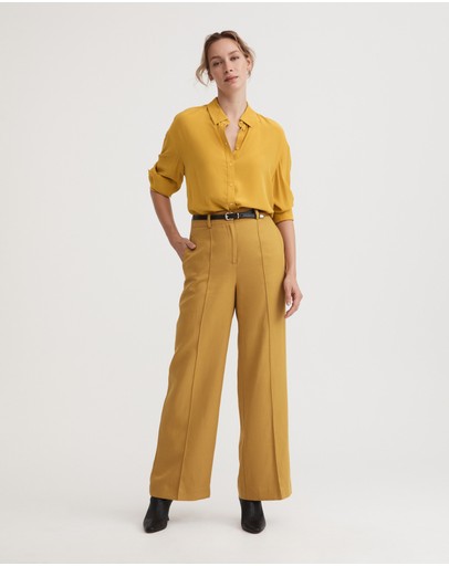 Witchery Relaxed Silk Shirt