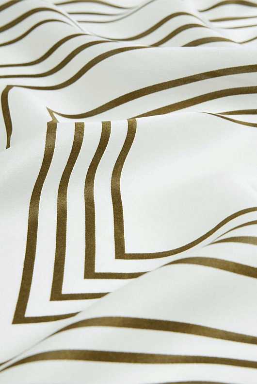 Stripe Print Scarf - Jungle