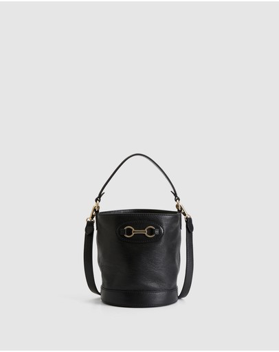Witchery Uma Leather Bucket Bag