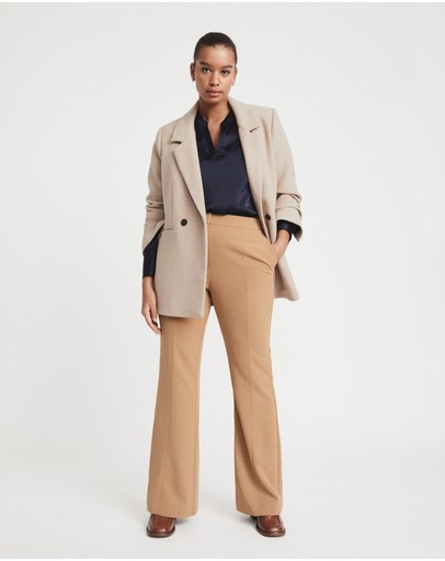 Witchery Boho Split Neck Blouse