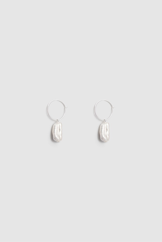 Freshwater Pearl Mini Hoops -