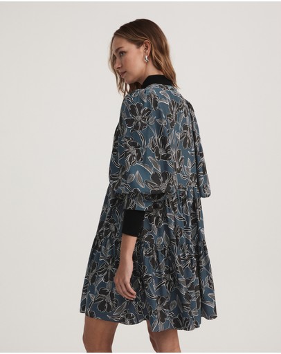 Witchery Ink Floral Dress