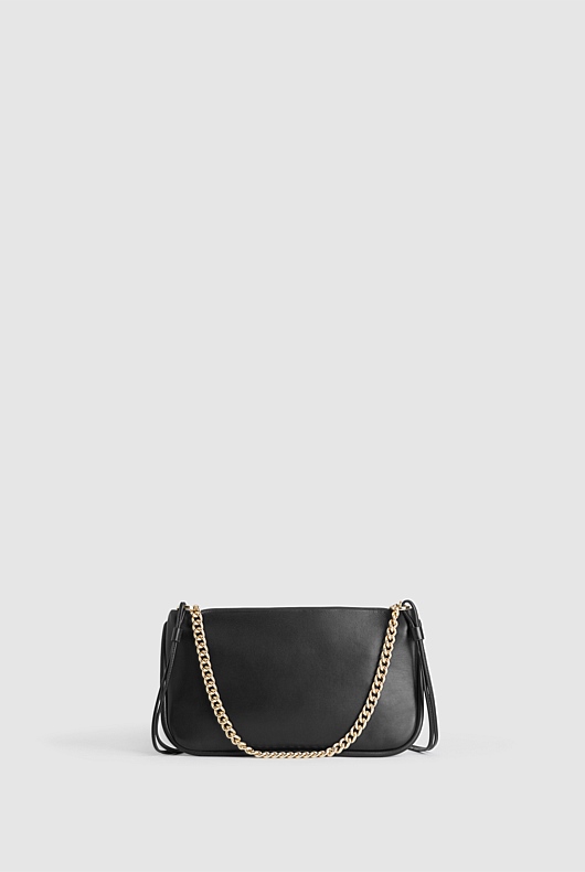 Soft Leather Sling - Black