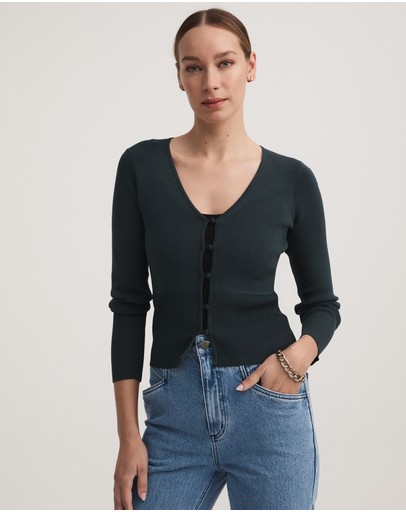 Witchery Knit Button Cardigan