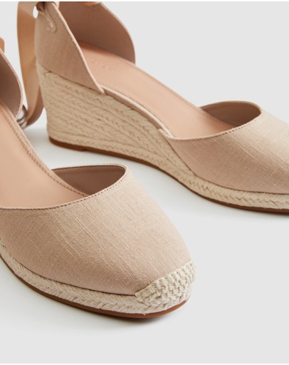 Witchery Tahiti Linen Blend Wedge