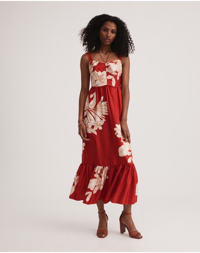 Witchery Lotus Tiered Maxi Dress