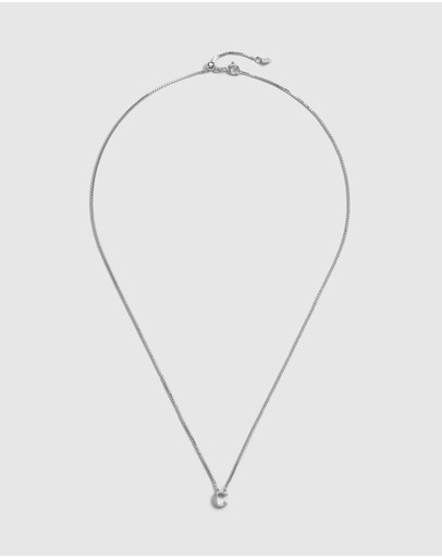 Witchery Sterling Silver Initial Necklace