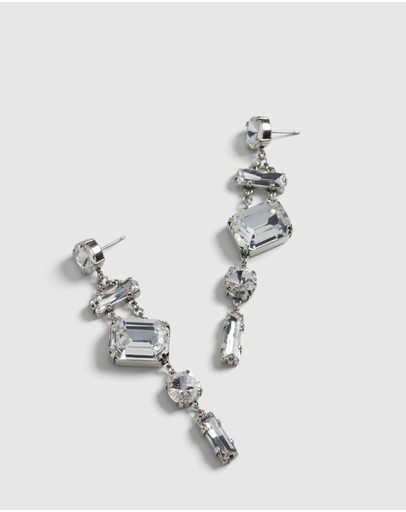 Witchery Multi Crystal Drop Earring