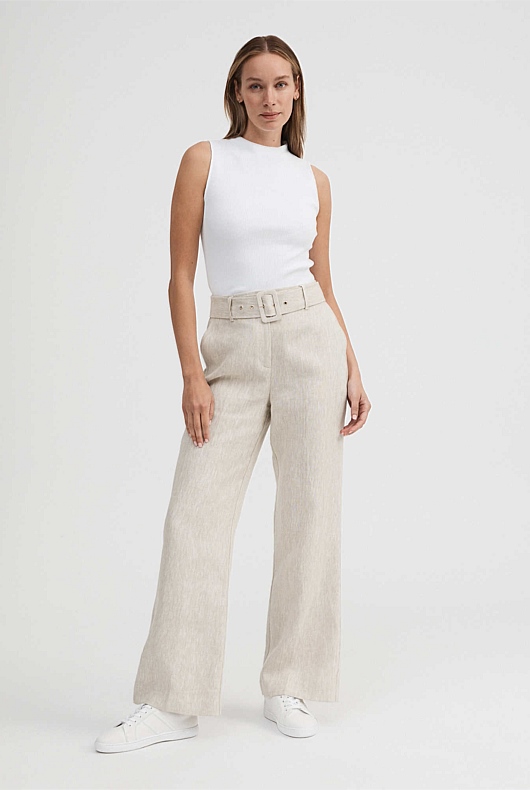 Marais Leather Sneaker - Pure White