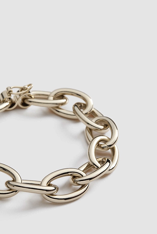 Chain Link Bracelet - Soft Gold