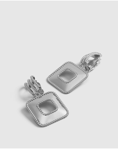 Witchery Twist Metal Drop Earring