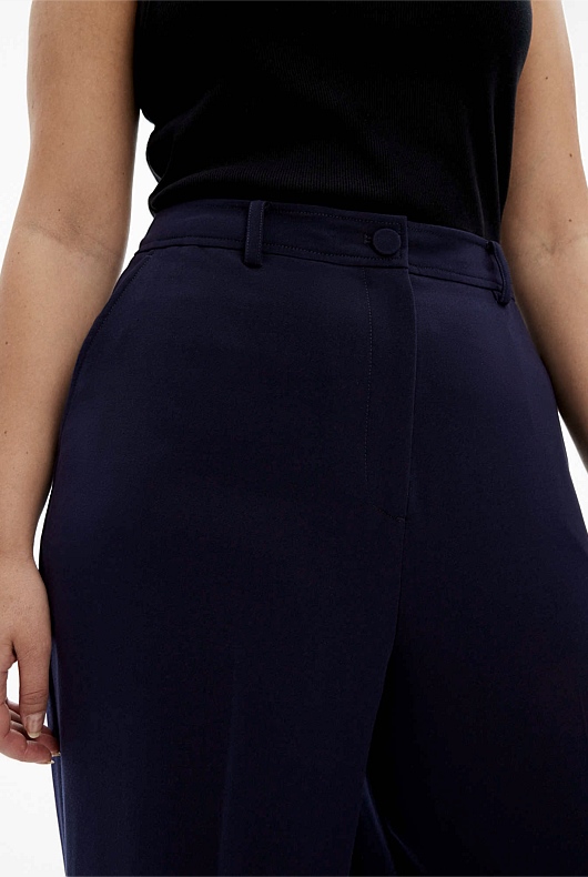 Classic Straight Leg Pant - Blue Night