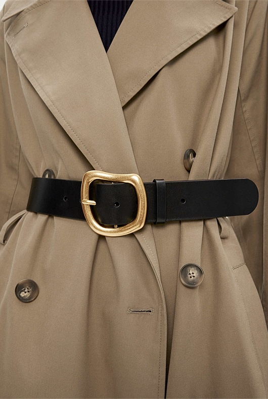 Organic Waist Belt - Black